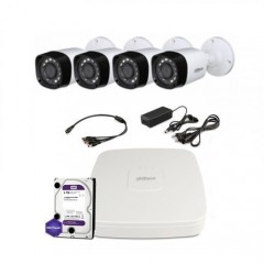 Комплект видеонаблюдения Dahua 4 HDCVI 2Mp